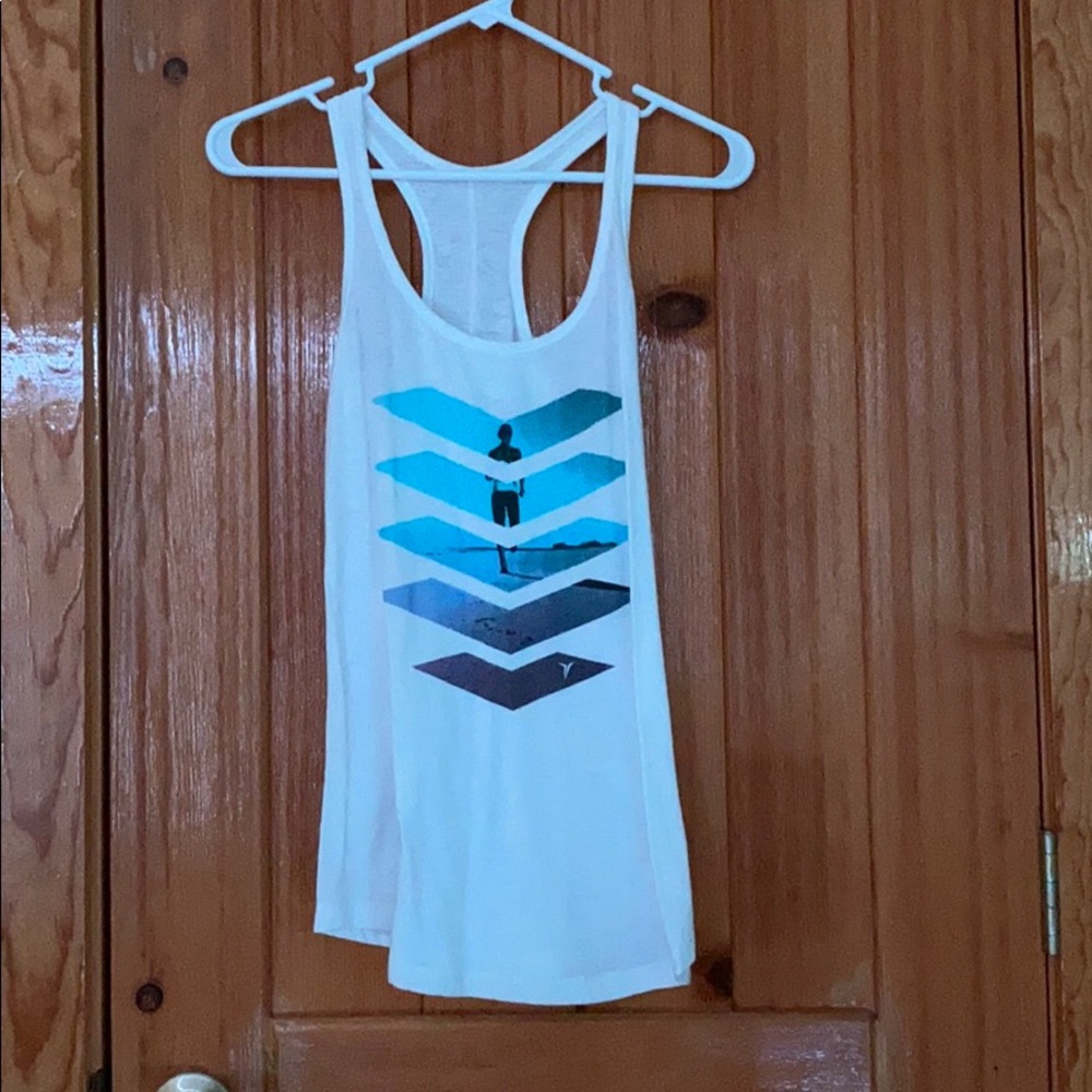 Women’s razor back running tank